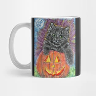 Kitten Halloween Mug